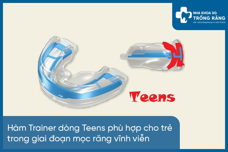 Hàm trainer niềng răng teens