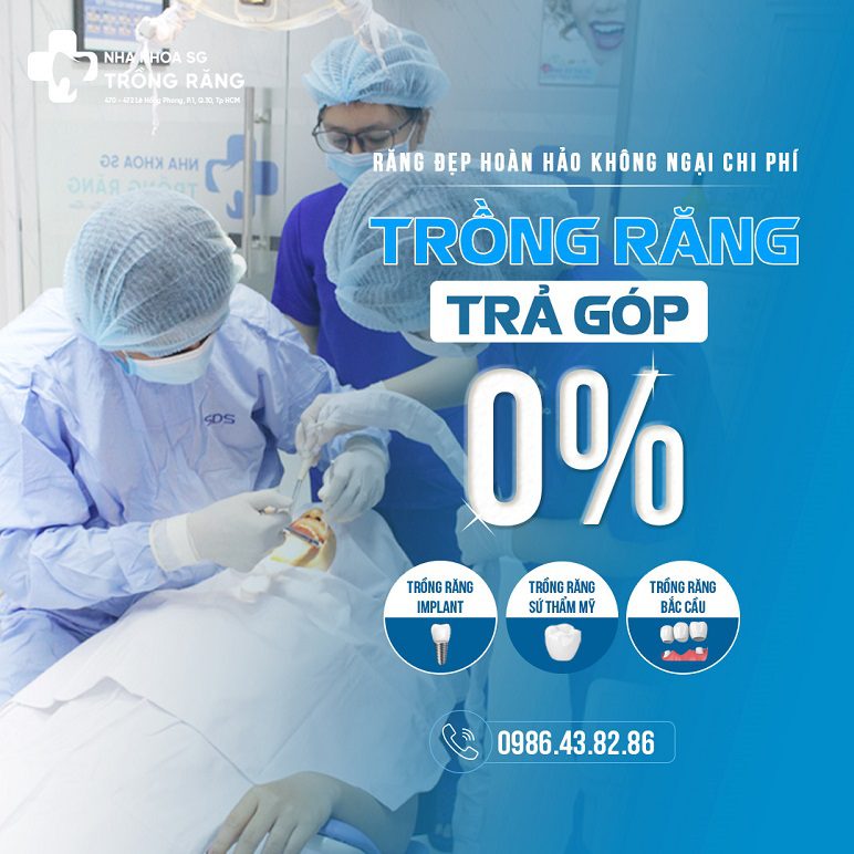 Trồng răng trả góp cho người cao tuổi Trồng răng trả góp cho người cao tuổi