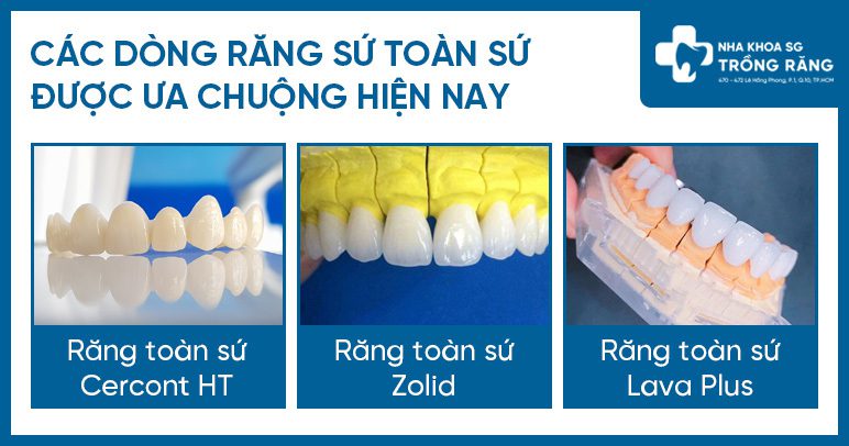 Bọc răng toàn sứ