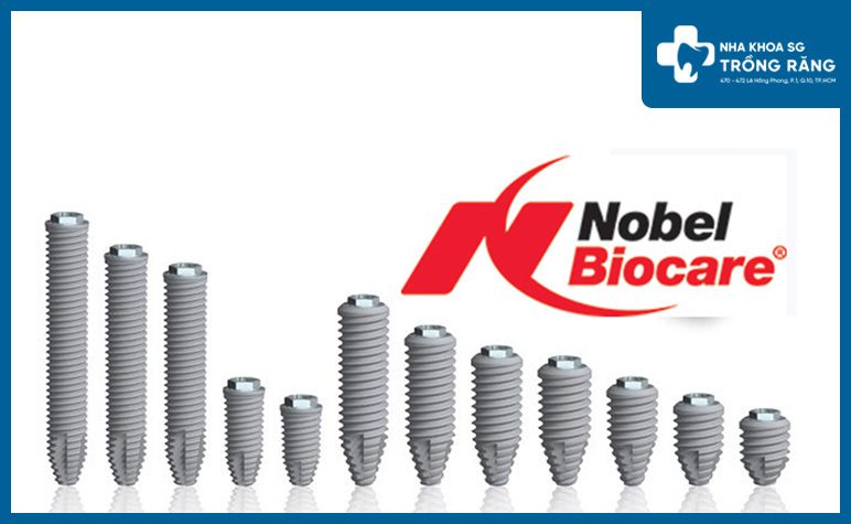Implant Nobel dùng để cấy implant all on 4