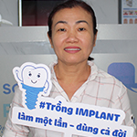 Khách hàng review trồng răng Implant -1