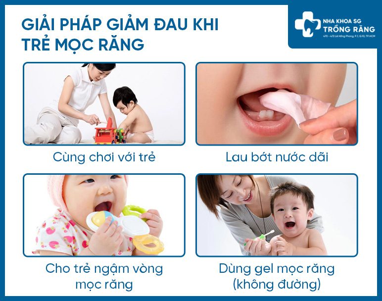 Cách chăm sóc răng miệng cho trẻ khi mọc răng
