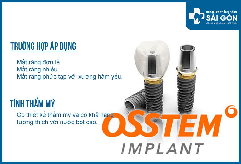 Trụ implant osstem