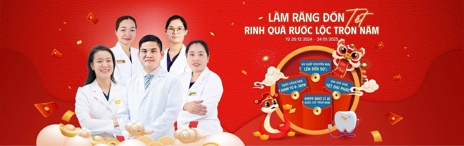 Làm Răng Đón Tết - Rinh Quà Rước Lộc Trọn Năm