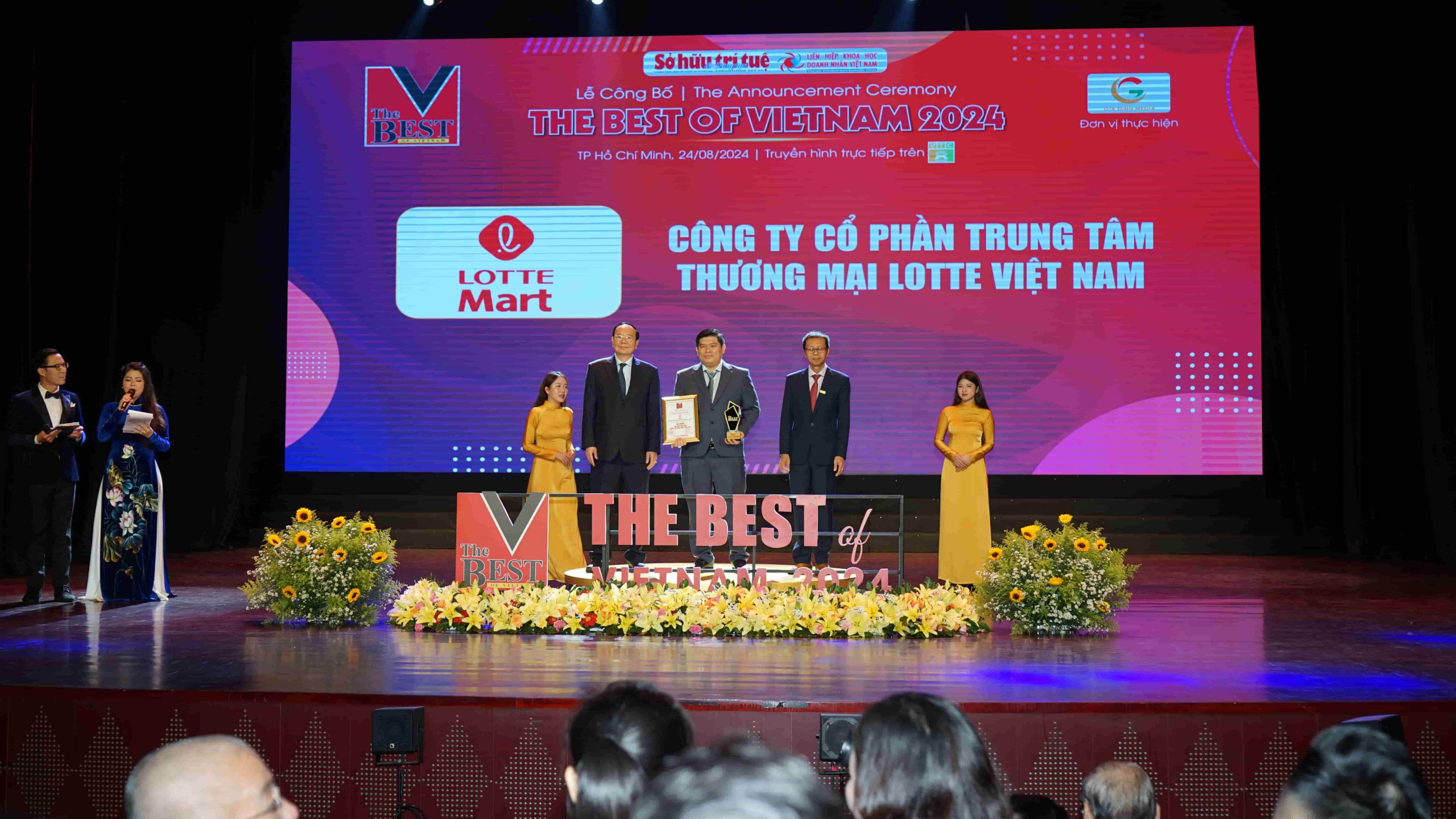 Các thương hiệu vinh danh The Best of Vietnam 2024