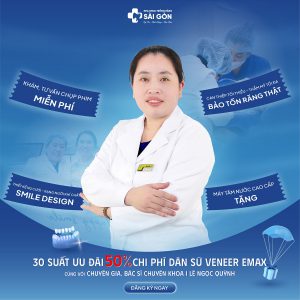 30 Suất Ưu Đãi 50% Dán Sứ Veneer Emax Cùng BS CKI Lê Ngọc Quỳnh