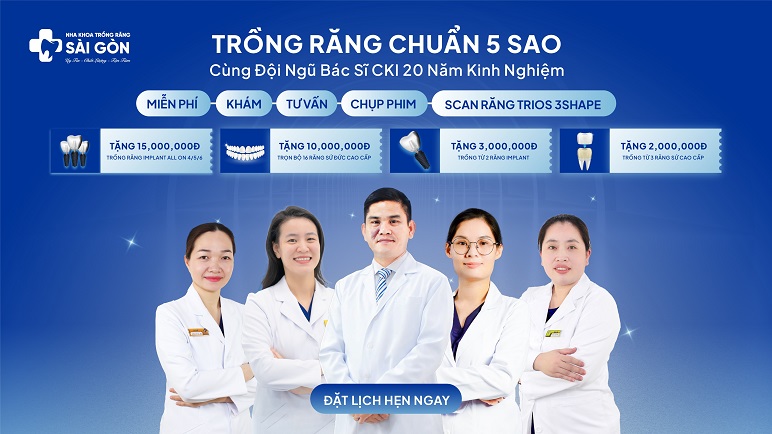 Nha Khoa Trồng Răng Chuẩn 5 Sao